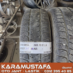 165 70 R 13 FORMULA WINTER 79T * 2015 * 2 ADET * CKL3615
