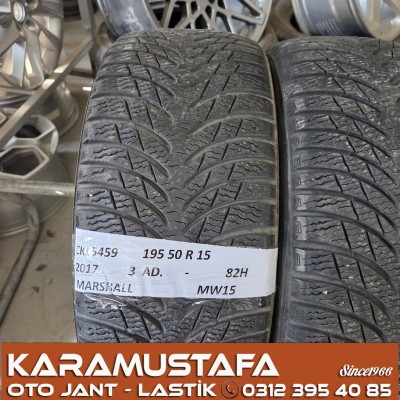 195 50 R 15 MARSHALL MW15 82H * 2017 * 2 ADET * CKL5459 195 50 R 15 MARSHALL MW15 82H * 2017 * 2 ADET * CKL5459