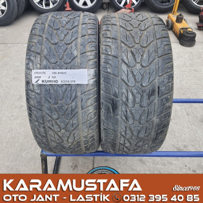 295 40 R 20 KUMHO ECSTA STX * 2008 * 2 ADET * CYL4375 ** 295 40 R 20 KUMHO ECSTA STX * 2008 * 2 ADET * CYL4375 **