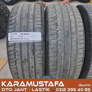 255 60 R 18 CONTINENTAL PC6 112V * 2017 * 4 ADET * CYL4379 **