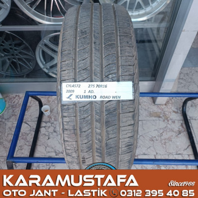 275 70 R 16 KUMHO ROAAD WIEN * 2009 * 1 ADET * CYL4572 **