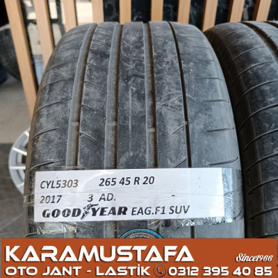 265 45 R 20 GOODYEAR EF1 SUV * 2017 * 1 ADET * CYL5303 **