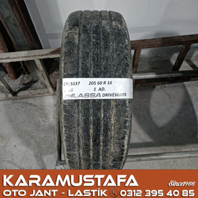 205 60 R 16 LASSA DERIVEWAYS 93H * 2018 * 1 ADET * CYL5637 ** 205 60 R 16 LASSA DERIVEWAYS 93H * 2018 * 1 ADET * CYL5637 **
