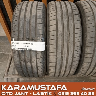 205 60 R 16 HANKOOK K125 92H * 2019 * 2 ADET * CYL5904 */* 205 60 R 16 HANKOOK K125 92H * 2019 * 2 ADET * CYL5904 */*