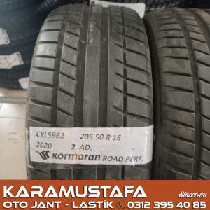 205 50 R 16 KORMORAN ROAD PERFORMANCE 87V * 2020 * 2 ADET * CYL5962 205 50 R 16 KORMORAN ROAD PERFORMANCE 87V * 2020 * 2 ADET * CYL5962