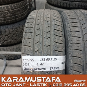 185 60 R 15 BRIDGESTONE EP150 84H * 2016 * 4 ADET * CYL5995 185 60 R 15 BRIDGESTONE EP150 84H * 2016 * 4 ADET * CYL5995