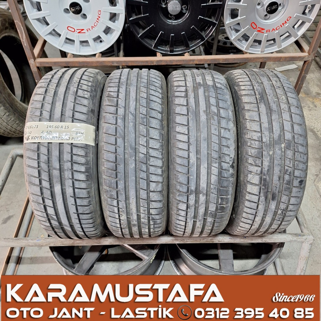195 60 R 15 KORMORAN ROAD PERFORMANCE 88H * 2020 * 4 ADET * CYL6173 195 60 R 15 KORMORAN ROAD PERFORMANCE 88H * 2020 * 4 ADET * CYL6173