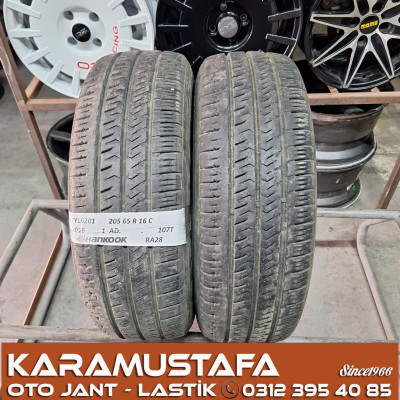 205 65 R 16 HANKOOK RA28 107T * 2016 * 2 ADET * CYL6201 ** 205 65 R 16 HANKOOK RA28 107T * 2016 * 2 ADET * CYL6201 **