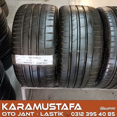 255 35 R 19 CONTINENTAL SPORTCONTACT7 * 2021 * 2 ADET * CYL6221 ** 255 35 R 19 CONTINENTAL SPORTCONTACT7 * 2021 * 2 ADET * CYL6221 **