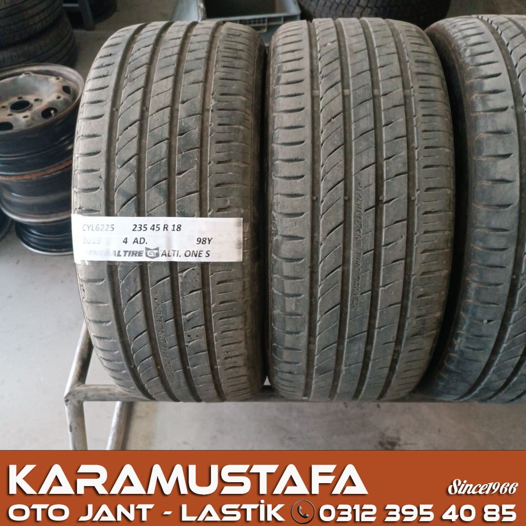 235 45 R 18 GENERAL ALTIMAX ONE S 94W * 2019 * 2 ADET * CYL6225 ** 235 45 R 18 GENERAL ALTIMAX ONE S 94W * 2019 * 2 ADET * CYL6225 **