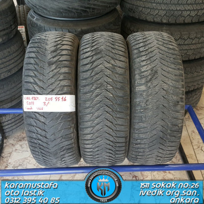 205 55 R 16 GOODYEAR UG8 91H * 2011 * 2 ADET * CKL1362 205 55 R 16 GOODYEAR UG8 91H * 2011 * 2 ADET * CKL1362