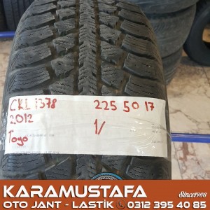 225 50 R 17 TOYO OBSG5 95V * 2012 * 1 ADET * CKL1378