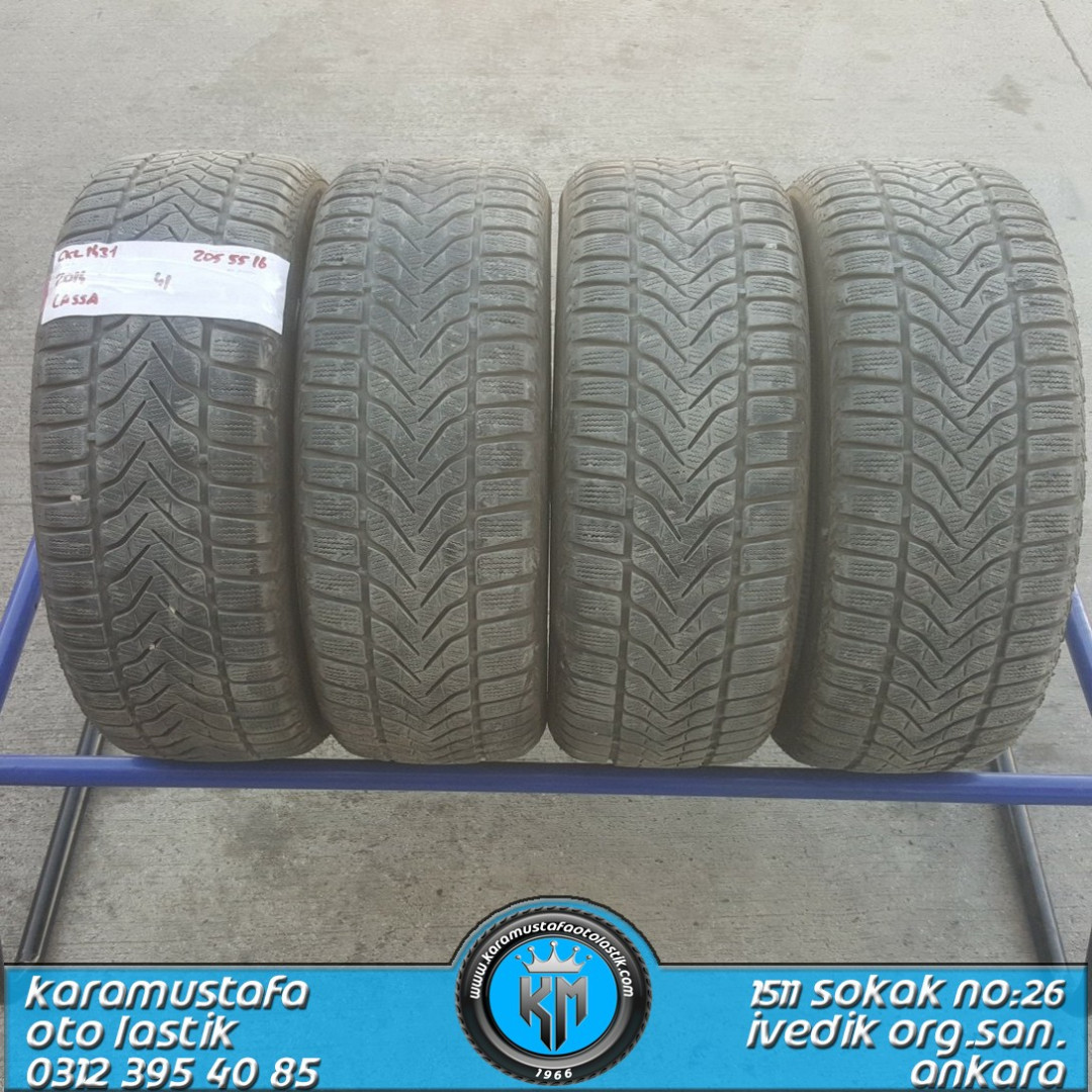 205 55 R 16 LASSA SNOWAYS3 91H * 2014 * 4 ADET * CKL1431 205 55 R 16 LASSA SNOWAYS3 91H * 2014 * 4 ADET * CKL1431