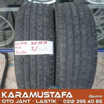 205 55 R 17 KUMHO * 2012 * 2 ADET * CKL1790
