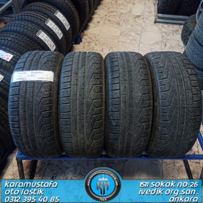 225 50 R 17 PIRELLİ PZEROWINTER RFT * 2015 * 4 ADET * CKL2156