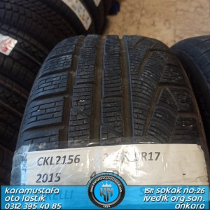 225 50 R 17 PIRELLİ PZEROWINTER RFT * 2015 * 4 ADET * CKL2156