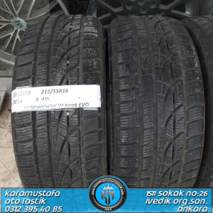 215 55 R 16 HANKOOK W310 93H * 2013 * 4 ADET * CKL2179