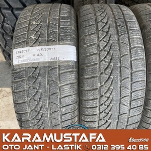 215 50 R 17 PETLAS W651 * 2014 * 4 ADET * CKL3016