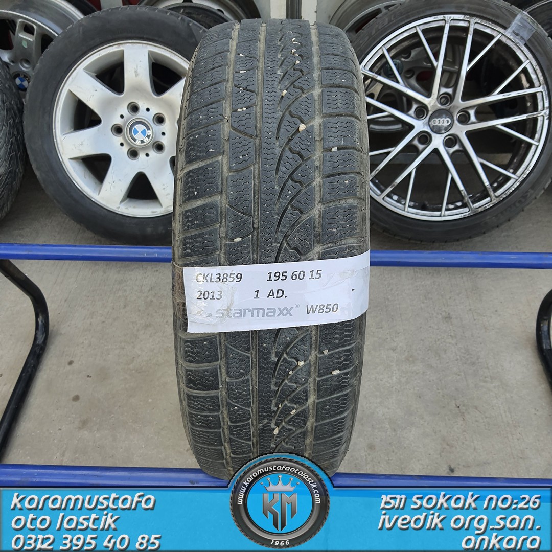 195 60 R 15 STARMAXX W850 88H * 2013 * 1 ADET * CKL3859 195 60 R 15 STARMAXX W850 88H * 2013 * 1 ADET * CKL3859
