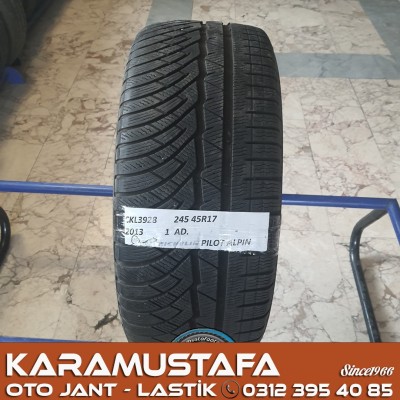 245 45 R 17 MICHELIN PILOT ALPIN 95T * 2013 * 1 ADET * CKL3928