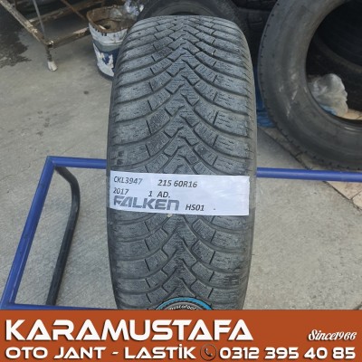 215 60 R 16 FALKEN HS01 * 2017 * 1 ADET * CKL3947