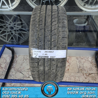 245 45 R 17 KUMHO KW27 99V * 2015 * 1 ADET * CKL4031