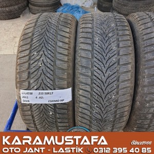 215 50 R 17 SAVA ESKIMO HP 95V * 2011 * 4 ADET * CKL4038
