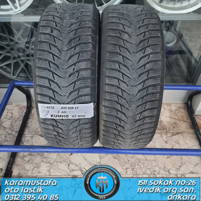 205 50 R 17 KUMHO ICE WI31 93T * 2018 * 2 ADET * CKL4172