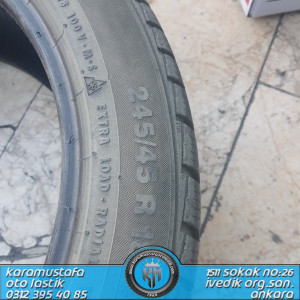 245 45 R 18 CONTINENTAL TS830 RFT 100V * 2016 * 4 ADET * CKL4178