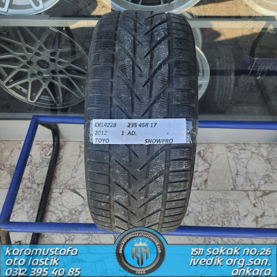 235 45 R 17 TOYO SNOWPRO 97V * 2012 * 1 ADET * CKL4228