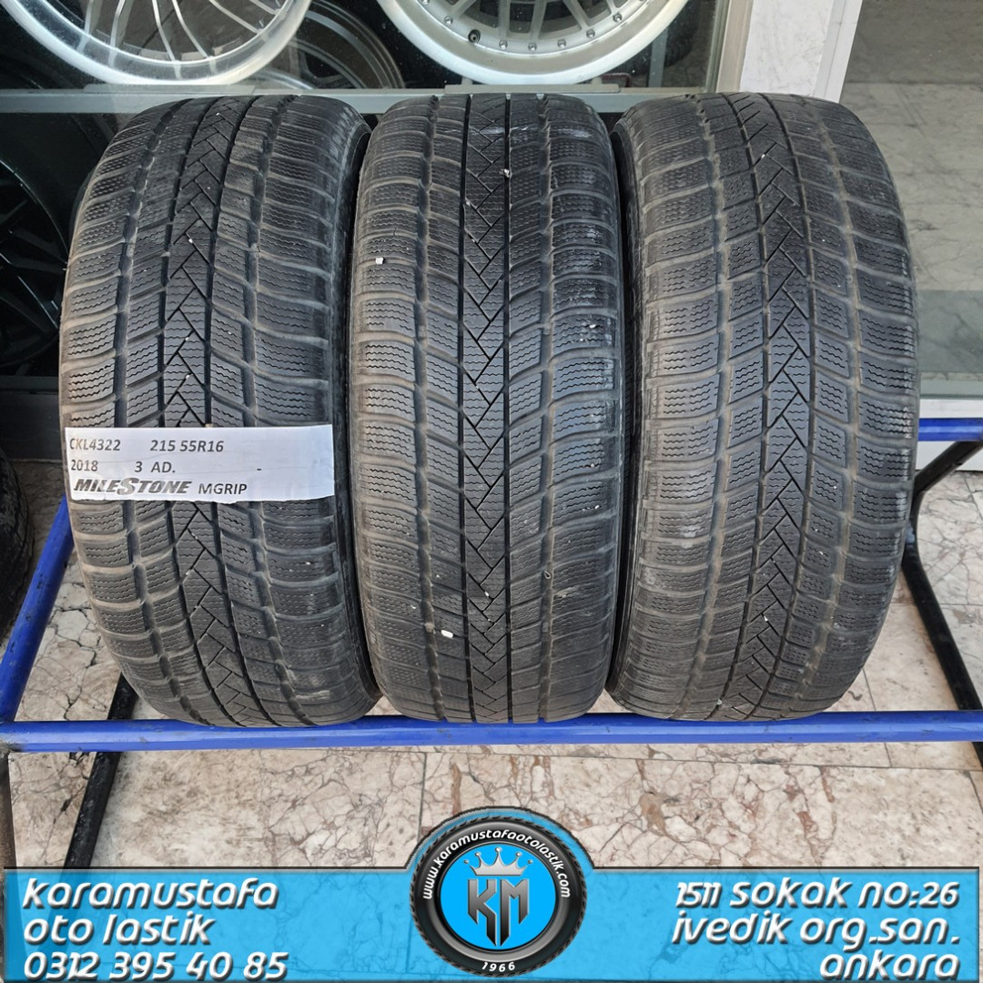 215 55 R 16 MILESTONE MAXGRIP 95H * 2018 * 2 ADET * CKL4322 215 55 R 16 MILESTONE MAXGRIP 95H * 2018 * 2 ADET * CKL4322