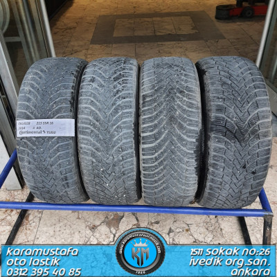 215 55 R 16 CONTINENTAL TS850 93H * 2014 * 4 ADET * CKL4328