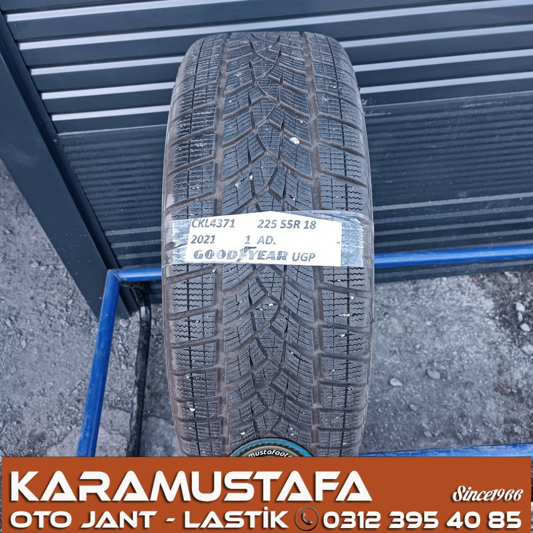 225 55 R 18 GOODYEAR UGP 102V * 2021 * 1 ADET * CKL4371 225 55 R 18 GOODYEAR UGP 102V * 2021 * 1 ADET * CKL4371