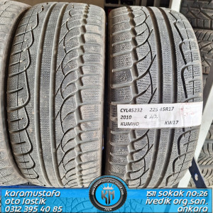 225 45 R 17 KUMHO KW17 * 2010 * 4 ADET * CKL45232