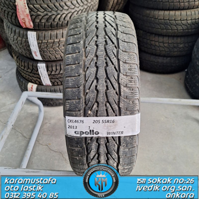 205 55 R 16 APOLLO WINTER 91T * 2013 * 1 ADET * CKL4676