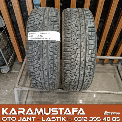 225 60 R 17 HANKOOK W320 99H * 2016 * 2 ADET * CKL5102