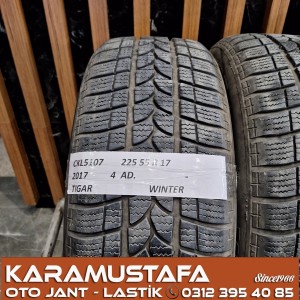 225 55 R 17 TIGAR  WINTER * 2017 * 4 ADET * CKL5107