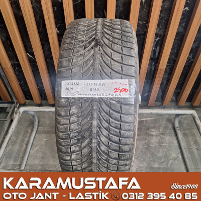 275 45 R 21 MICHELIN ALPIN 110V * 2019 * 1 ADET * CKL5126