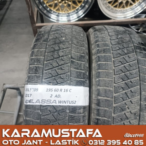 195 60 R 16 LASSA WINTUS2 99T * 2017 * 2 ADET * CKL5209