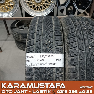 195 65 R 15 STARMAXX W850 91H * 2017 * 2 ADET * CKL5217