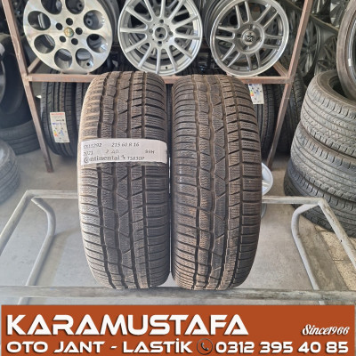 215 60 R 16 CONTINENTAL TS830P 99H * 2021 * 2 ADET * CKL5292