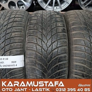 205 55 R 16 LASSA SNOWAYS4 91H * 2021 * 4 ADET * CKL5318 205 55 R 16 LASSA SNOWAYS4 91H * 2021 * 4 ADET * CKL5318