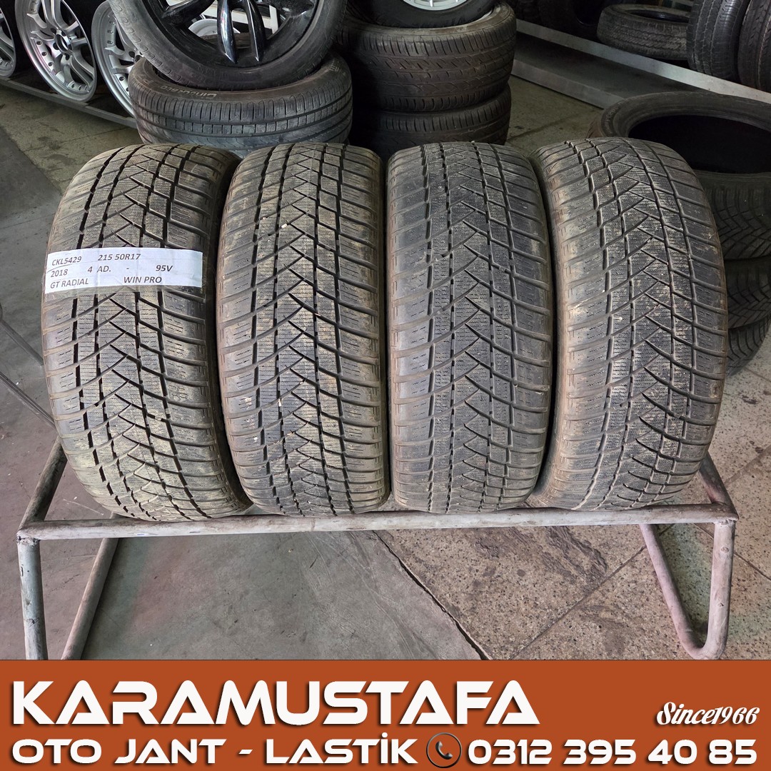 215 50 R 17 GT RADIAL WINTER PRO 95V * 2018 * 4 ADET * CKL5429 215 50 R 17 GT RADIAL WINTER PRO 95V * 2018 * 4 ADET * CKL5429