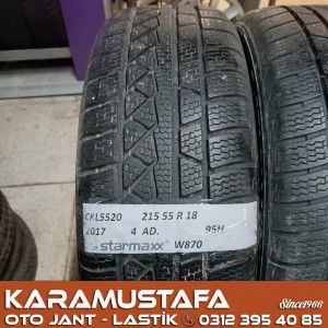 215 55 R 18 STARMAXX W870 95H * 2017 * 4 ADET * CKL5520