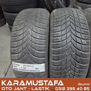 215 55 R 17LASSA SNOWAYS4 98V * 2019 * 4 ADET * CKL5562