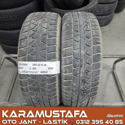 195 55 R 16 STARMAXX W850 87H * 2017 * 2 ADET * CKL5569 195 55 R 16 STARMAXX W850 87H * 2017 * 2 ADET * CKL5569