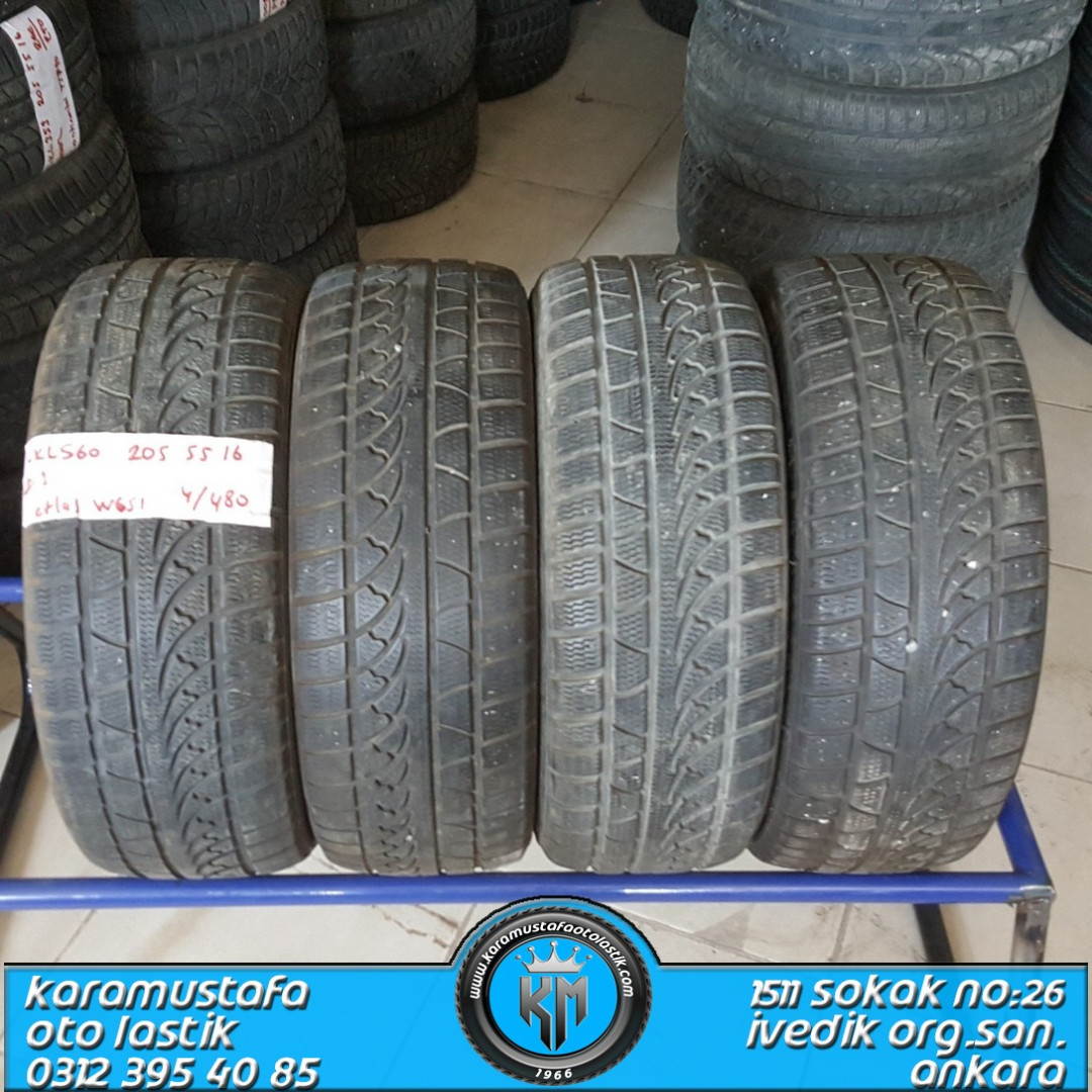 205 55 R 16 PETLAS W651 91H * 2013 * 4 ADET * CKL560 205 55 R 16 PETLAS W651 91H * 2013 * 4 ADET * CKL560