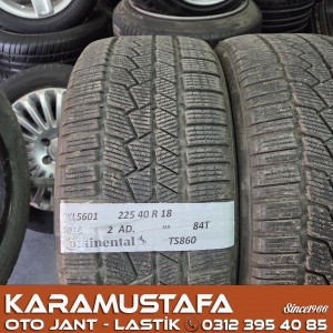 225 40 R 18 CONTINENTAL TS860 92V SSR * 2024 * 2 ADET * CKL5601 225 40 R 18 CONTINENTAL TS860 92V SSR * 2024 * 2 ADET * CKL5601