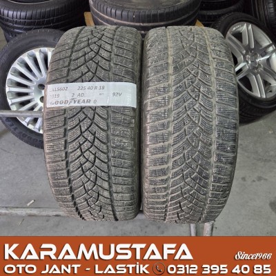 225 40 R 18 GOODYEAR RUNFLAT 92V * 2019 * 2 ADET * CKL5602