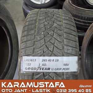 245 40 R 19 GOODYEAR ULTRAGRIPPERFORMANCE 98V * 2022 * 1 ADET * CKL5613